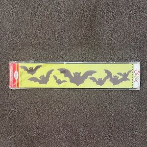 Sizzix Bats Decorative Strip Die NWT. Retired  Summerween Halloween Spooky